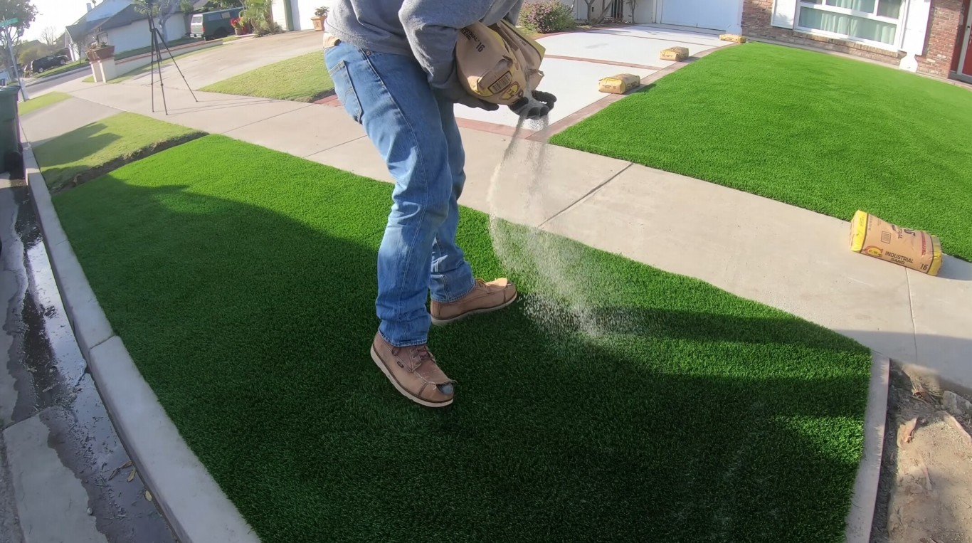 Commercial artificial grass installation in Paterson, NJ